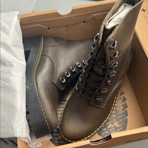 Dr. Martens Brown Lace Up Boots